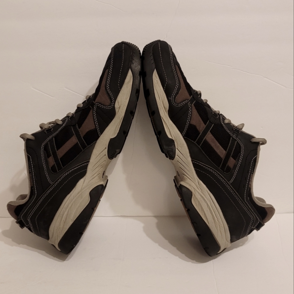 Skechers Men's 50675 Brick/Brown Leather Outdoors Sz 13 - Picture 4 of 8